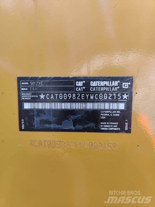 CAT 982XE Kolesni nakladalci