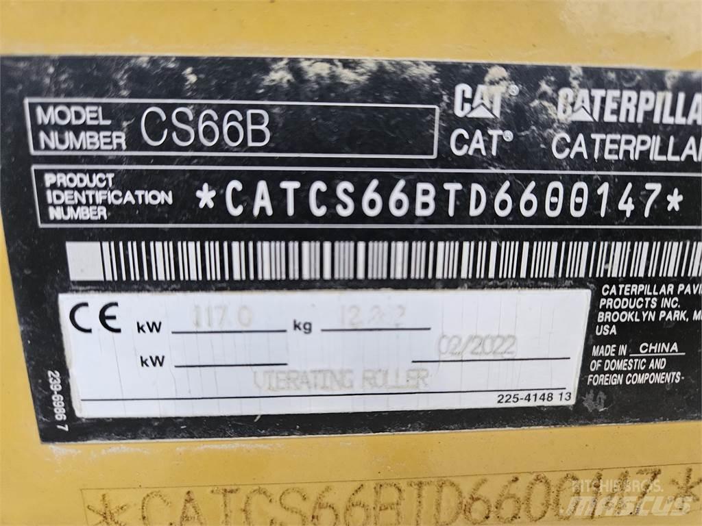 CAT CS66B Enojni valjarji