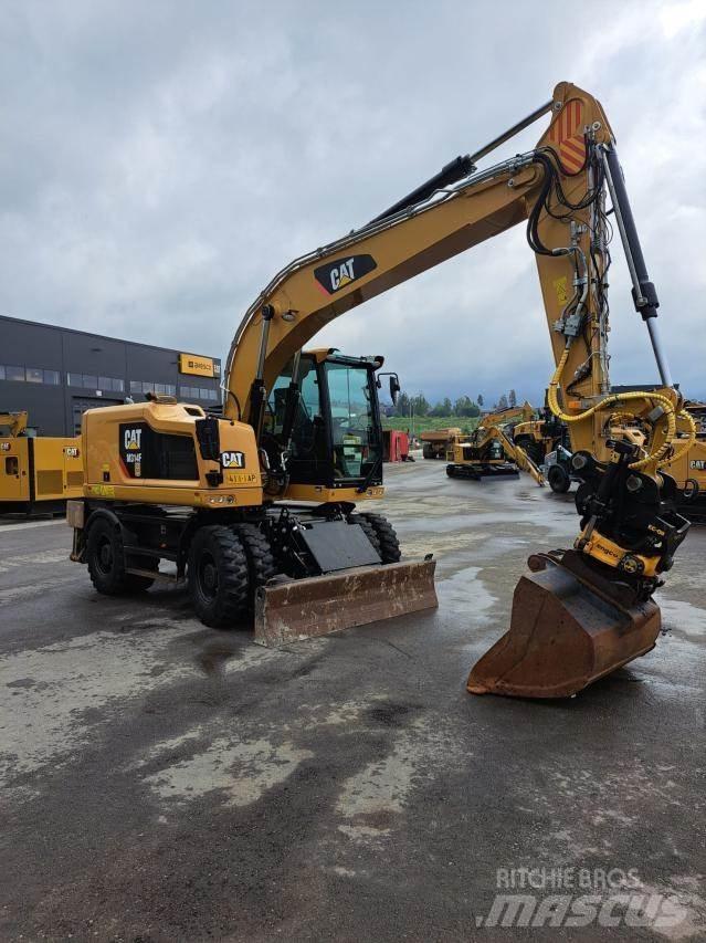 CAT M314F Bagri na kolesih