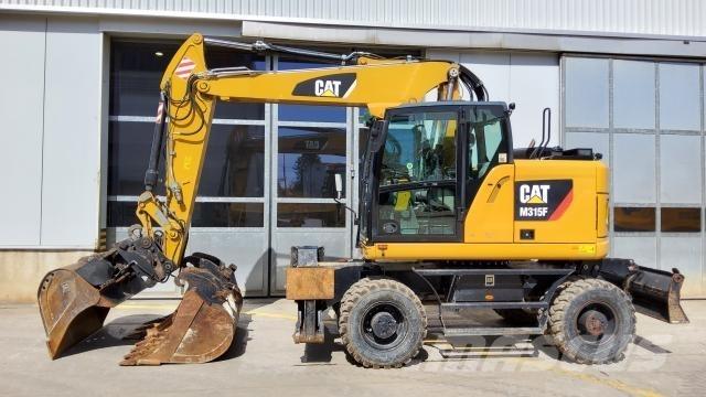 CAT M315F Bagri na kolesih