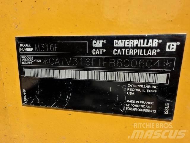 CAT M316F Gradbeništvo - drugo