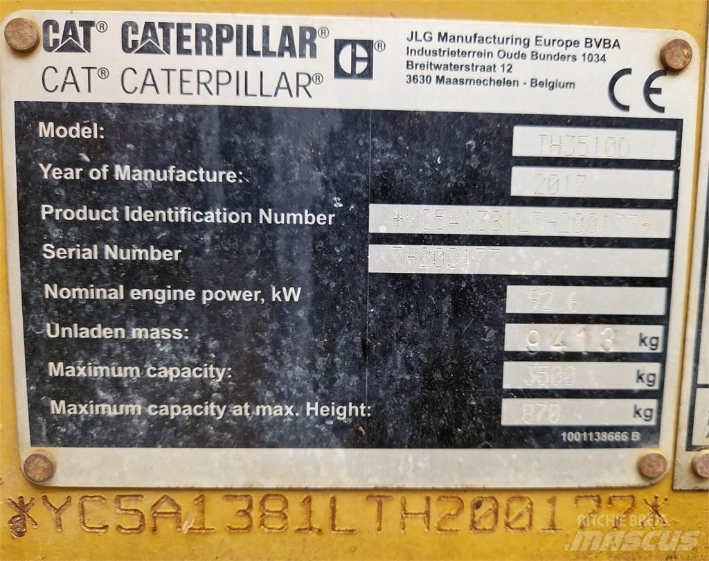 CAT TH3510D Teleskopski viličarji