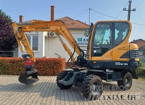 Hyundai R55W-9A Bagri na kolesih