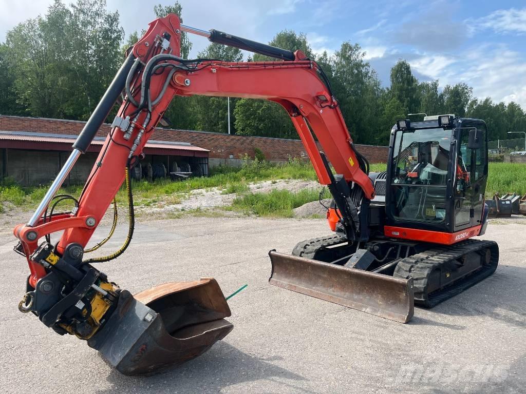 Kubota KX 080-4 Midi bagri 7t – 12t