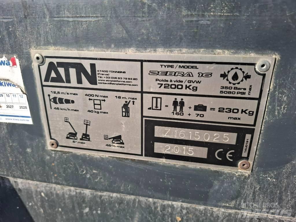 ATN Zebra 16 Zglobne dvižne ploščadi
