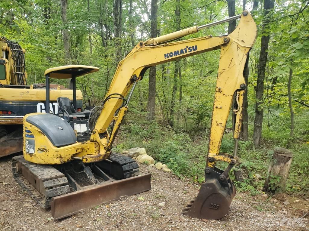 Komatsu PC50MR-2 Mini bagri <7t