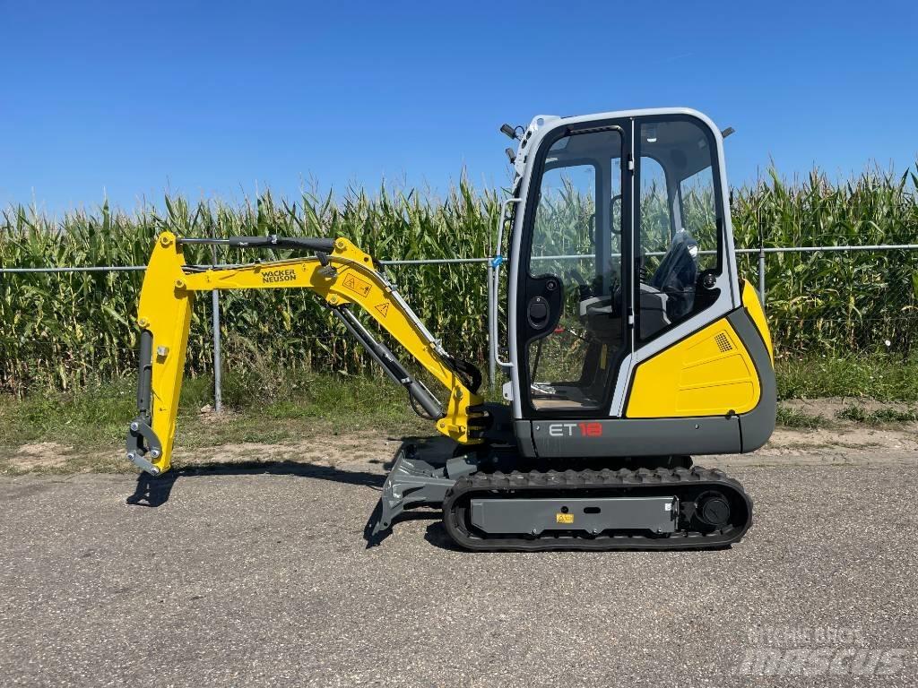 Wacker Neuson ET18 Mini bagri <7t