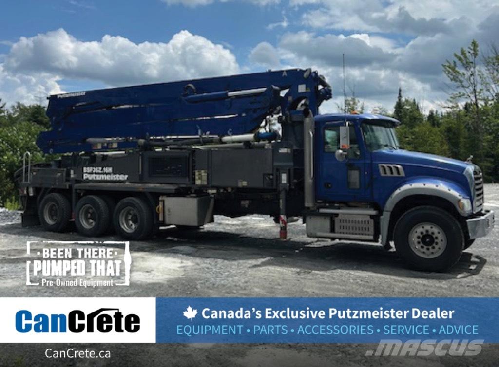 Putzmeister 36Z.26H Kamionske črpalke za beton