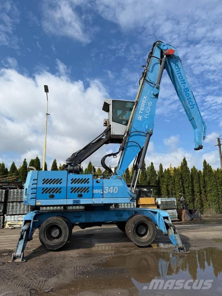Terex Fuchs MHL 340 Bagri za prekladanje primarnih/sekundarnih surovin