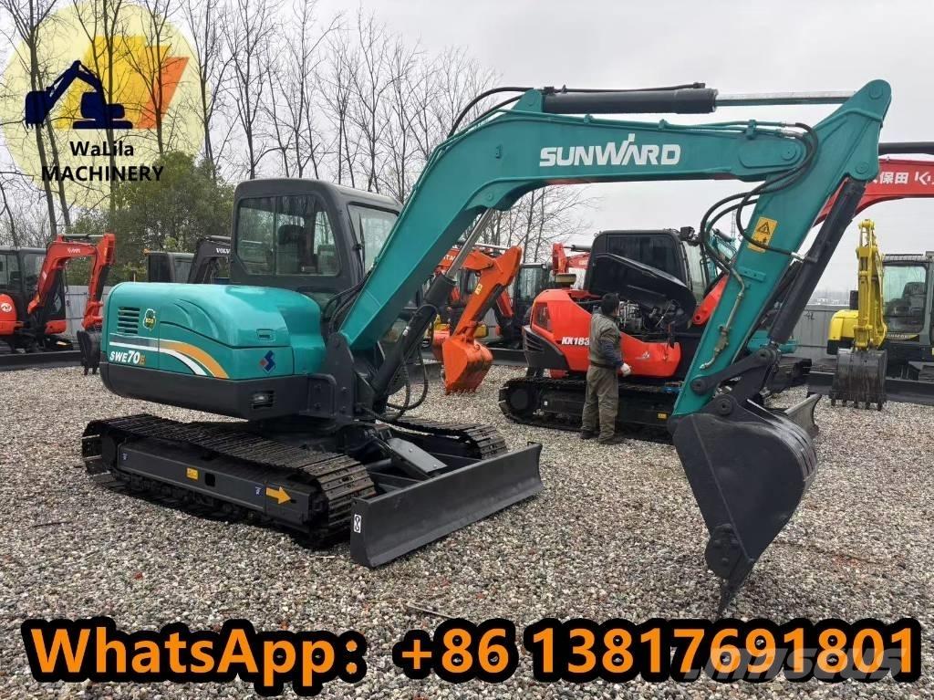 Sunward SWE 70 E Mini bagri <7t