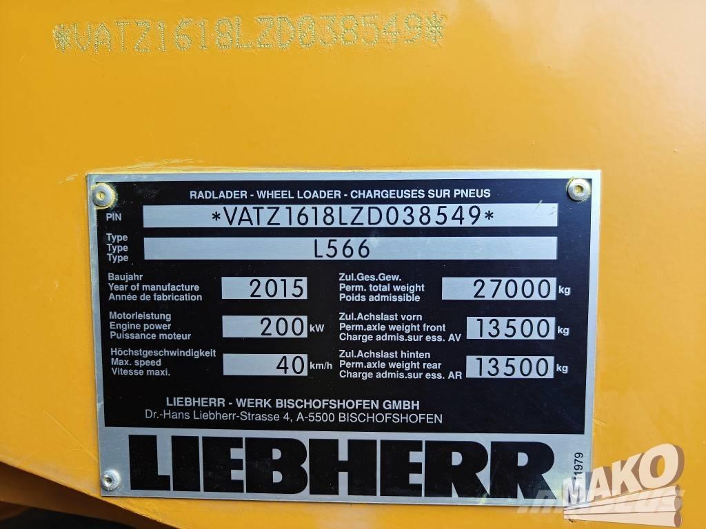 Liebherr L 566 Kolesni nakladalci