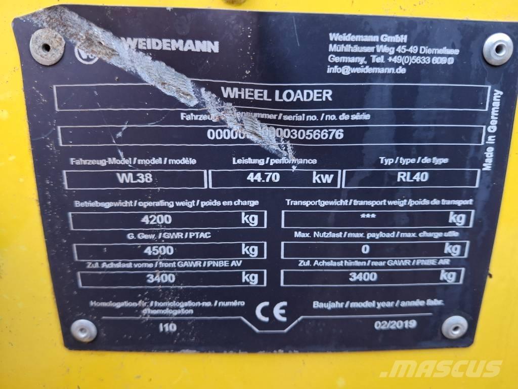 Wacker Neuson WL 38 Kolesni nakladalci