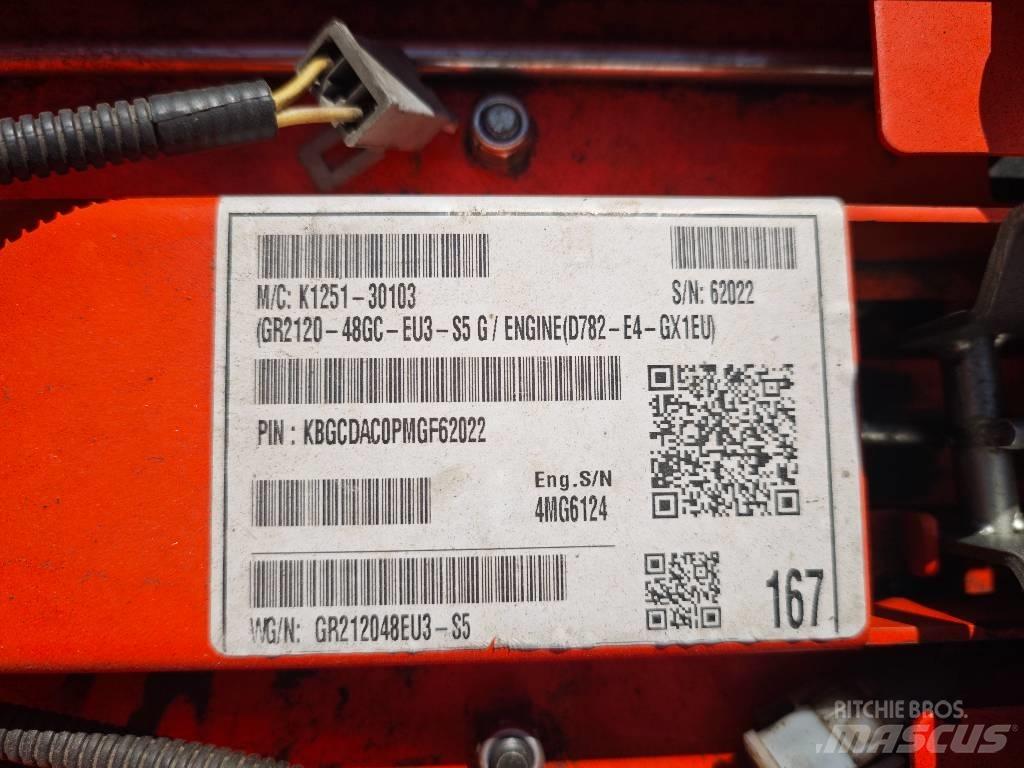 Kubota GR 2120 Vrtni traktor kosilnice