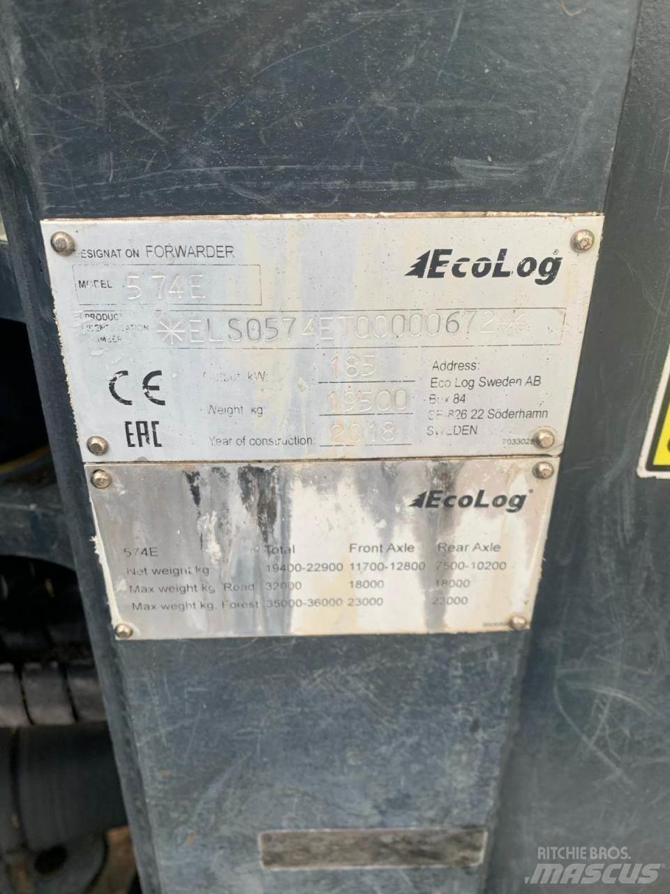 Eco Log 574 E Forwarderji