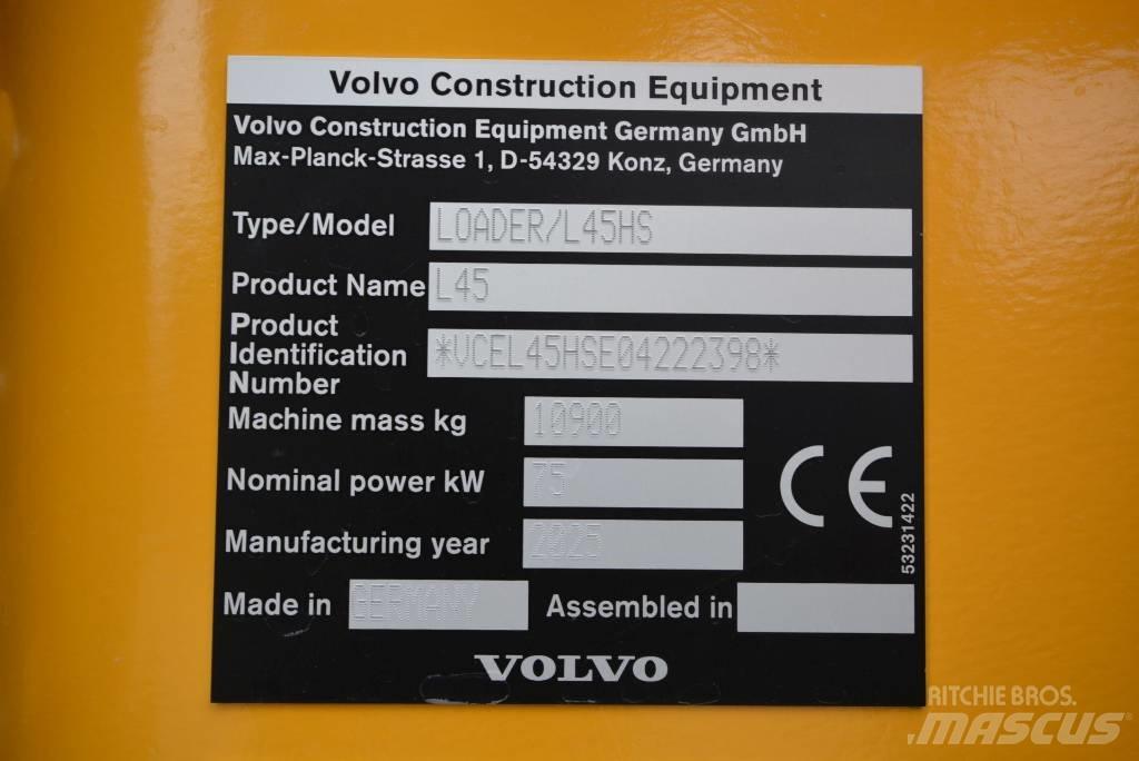 Volvo L 45 HS Kolesni nakladalci