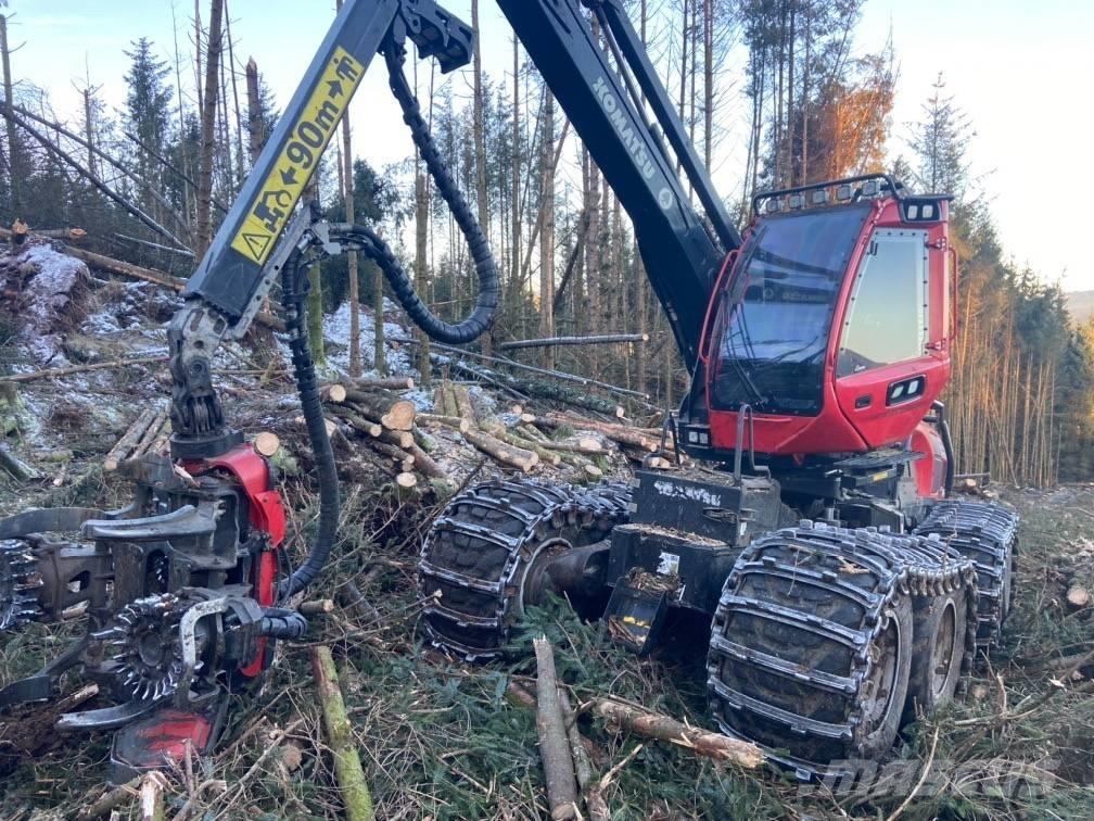 Komatsu 931XC Harvesterji