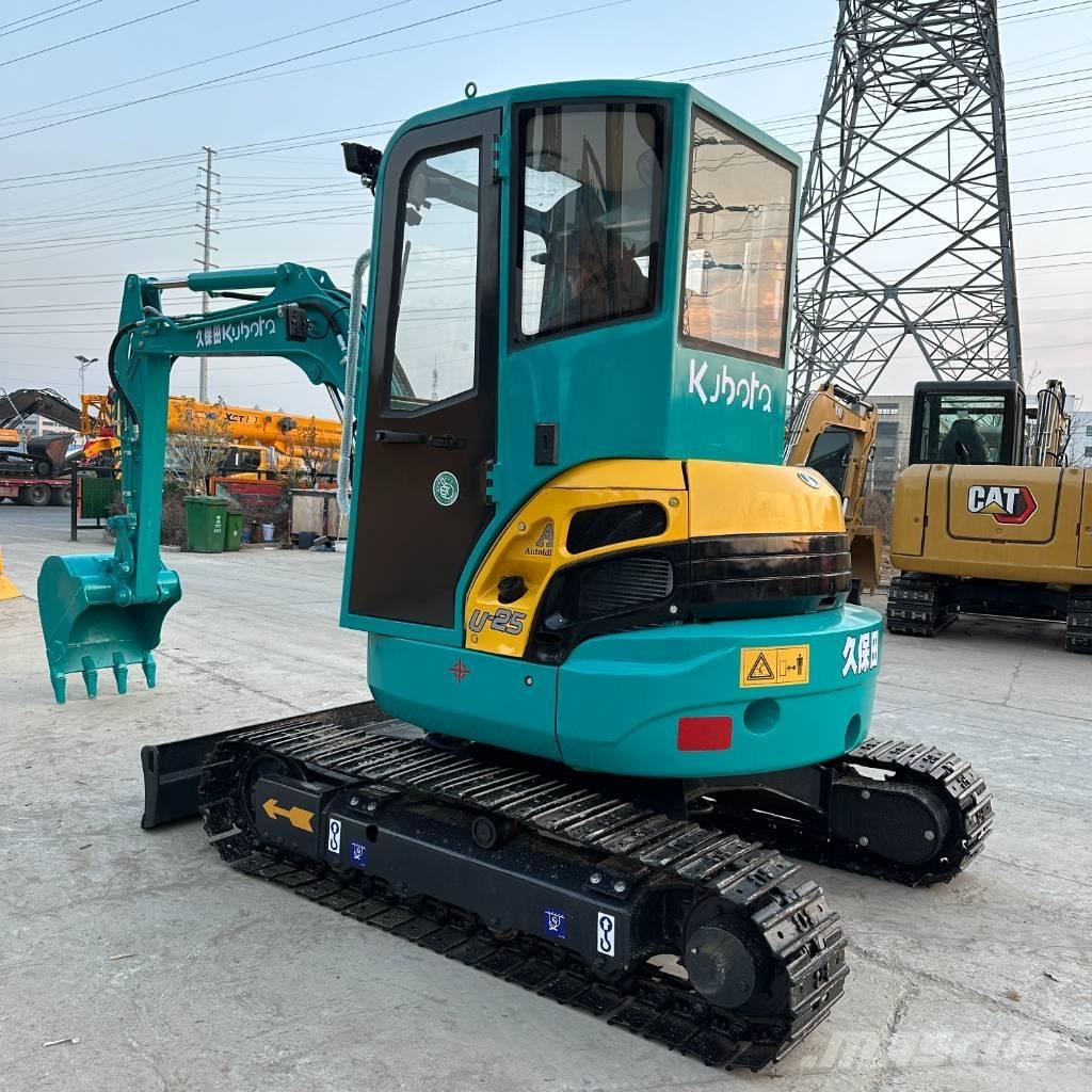 Kubota U 25 Mini bagri <7t