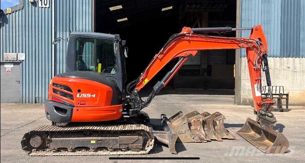 Kubota U 55-4 Mini bagri <7t