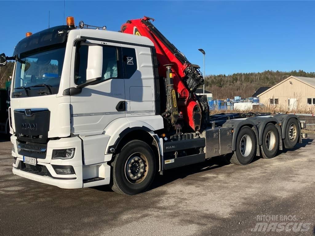 MAN TGS 35.510 Tovornjaki z žerjavom