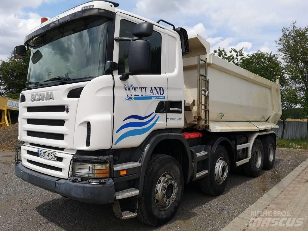 Scania G 480, 8x4 Kiper tovornjaki