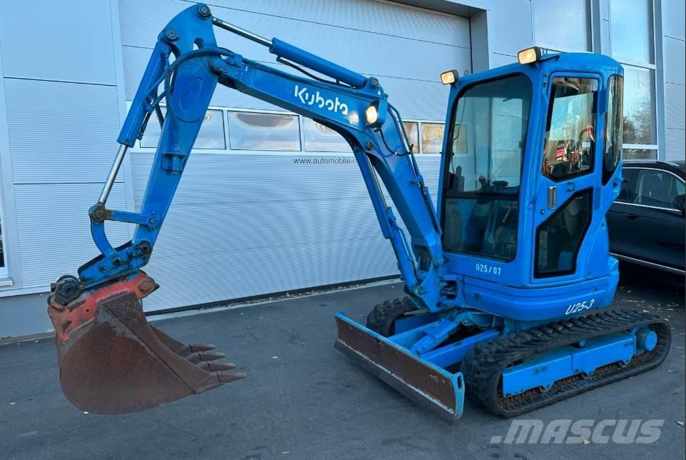 Kubota U25 -3 Mini bagri <7t