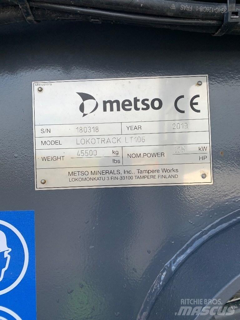 Metso LT 106 Mobilni drobilniki