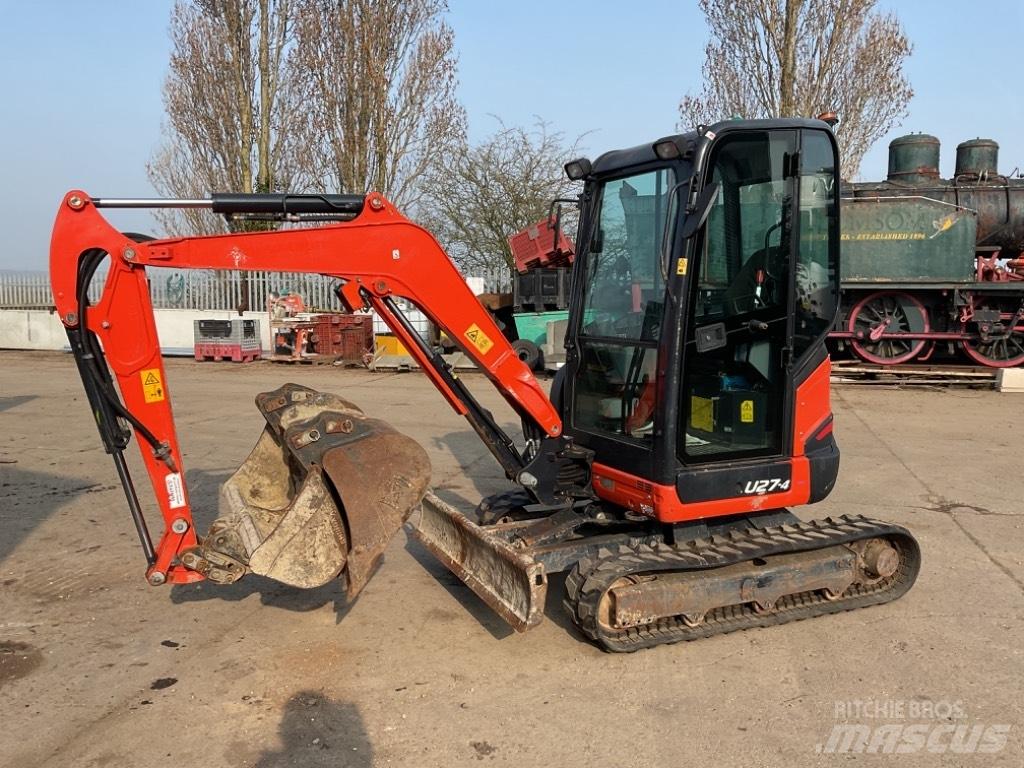 Kubota U27-4 Mini bagri <7t