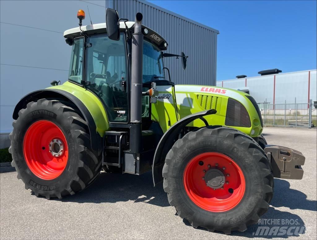 CLAAS Arion 640 Traktorji