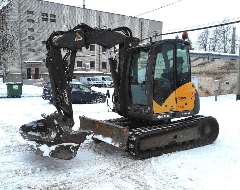 Mecalac 8 M CR Bagri goseničarji