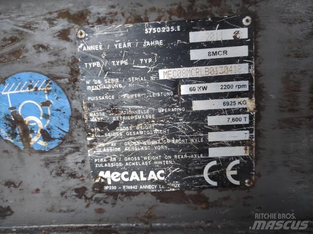 Mecalac 8 M CR Bagri goseničarji