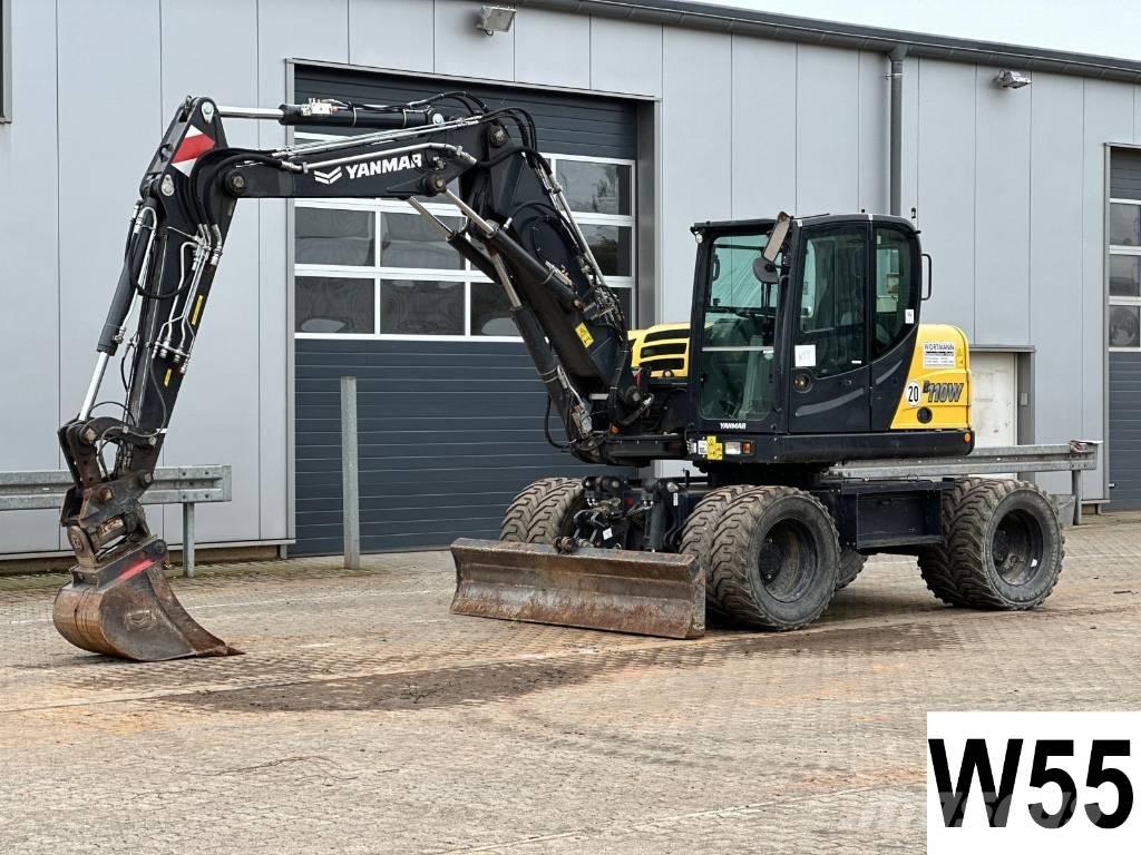 Yanmar B 110 W Bagri na kolesih