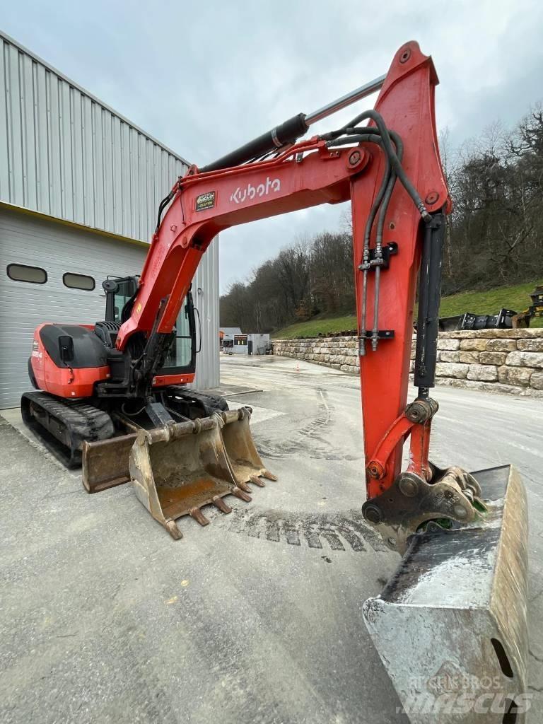 Kubota KX 080-4 Midi bagri 7t – 12t