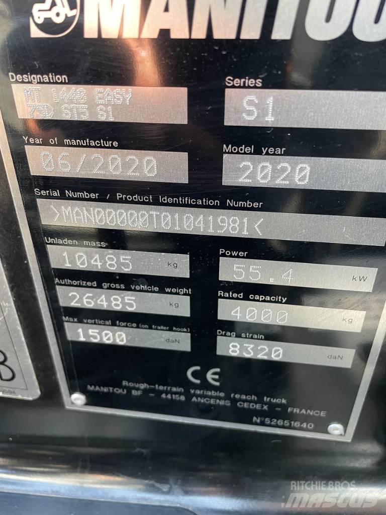 Manitou MT 1440 EASY Teleskopski viličarji
