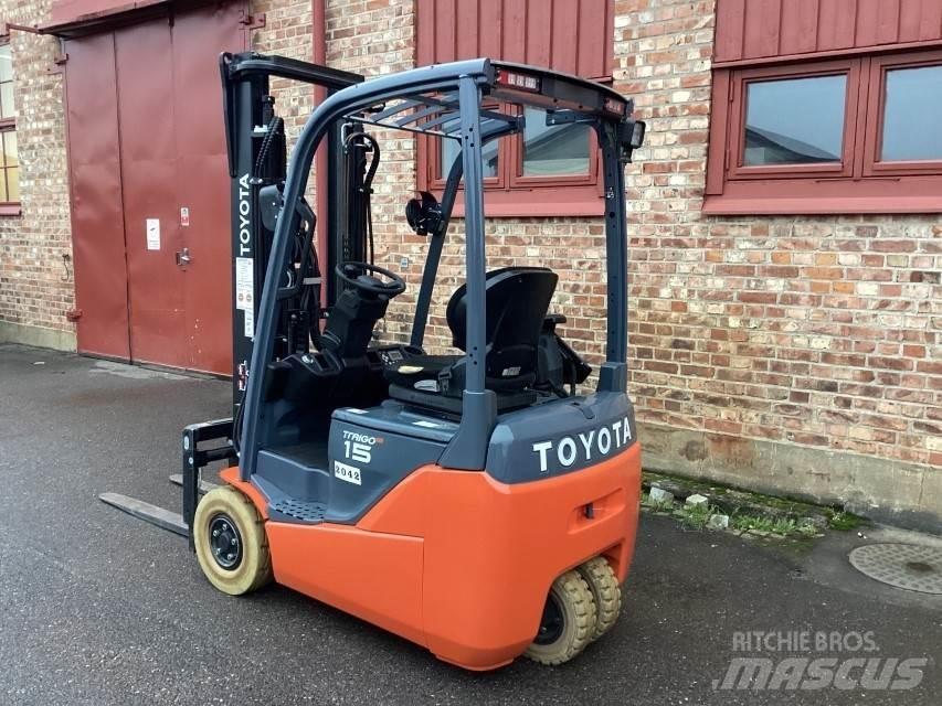 Toyota 8FBE15T Električni viličarji