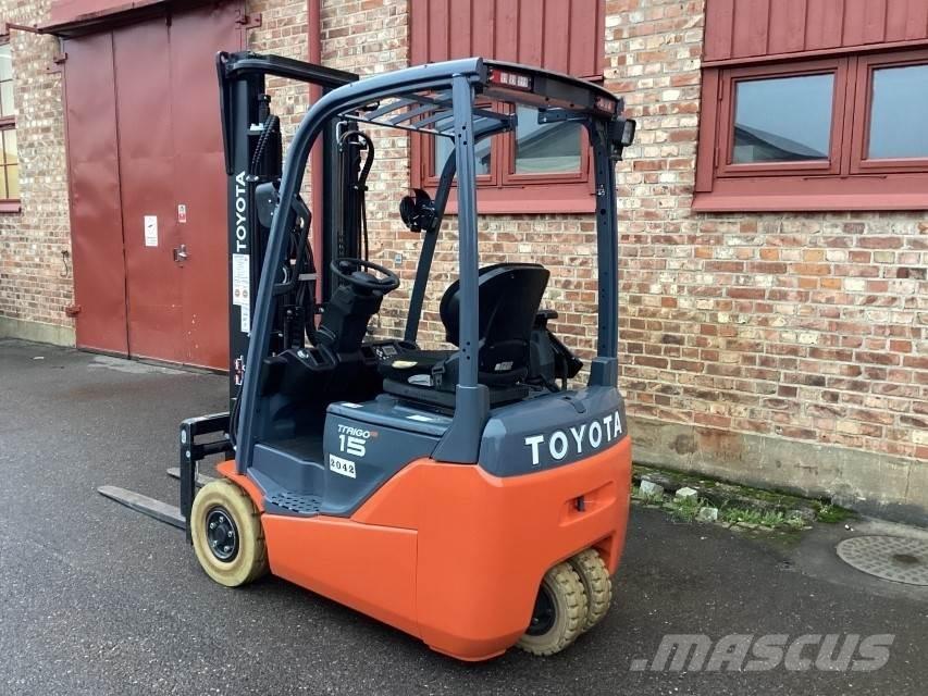 Toyota 8FBE15T Električni viličarji