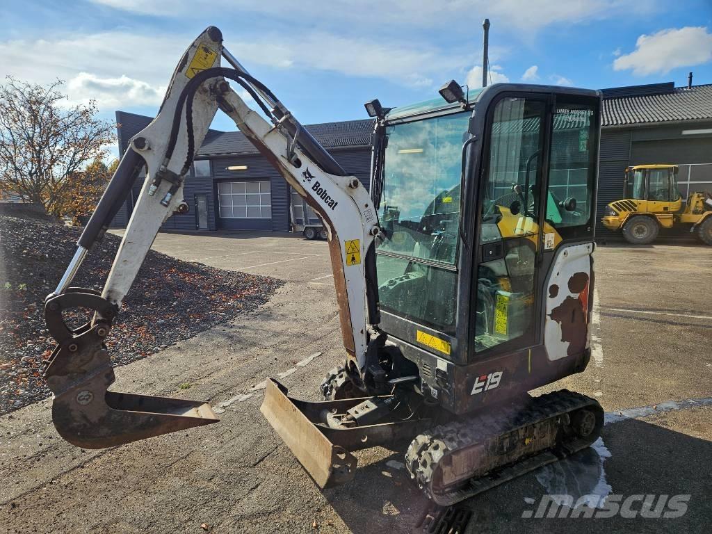Bobcat E 19 Mini bagri <7t