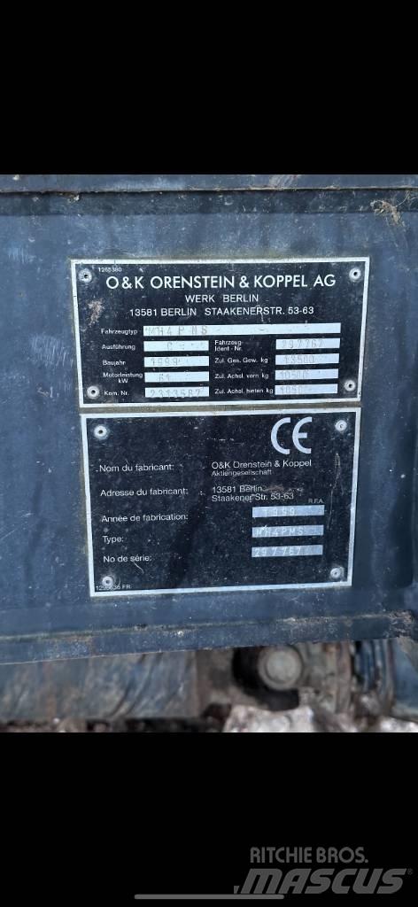 O&K MH 4 PMS Bagri na kolesih