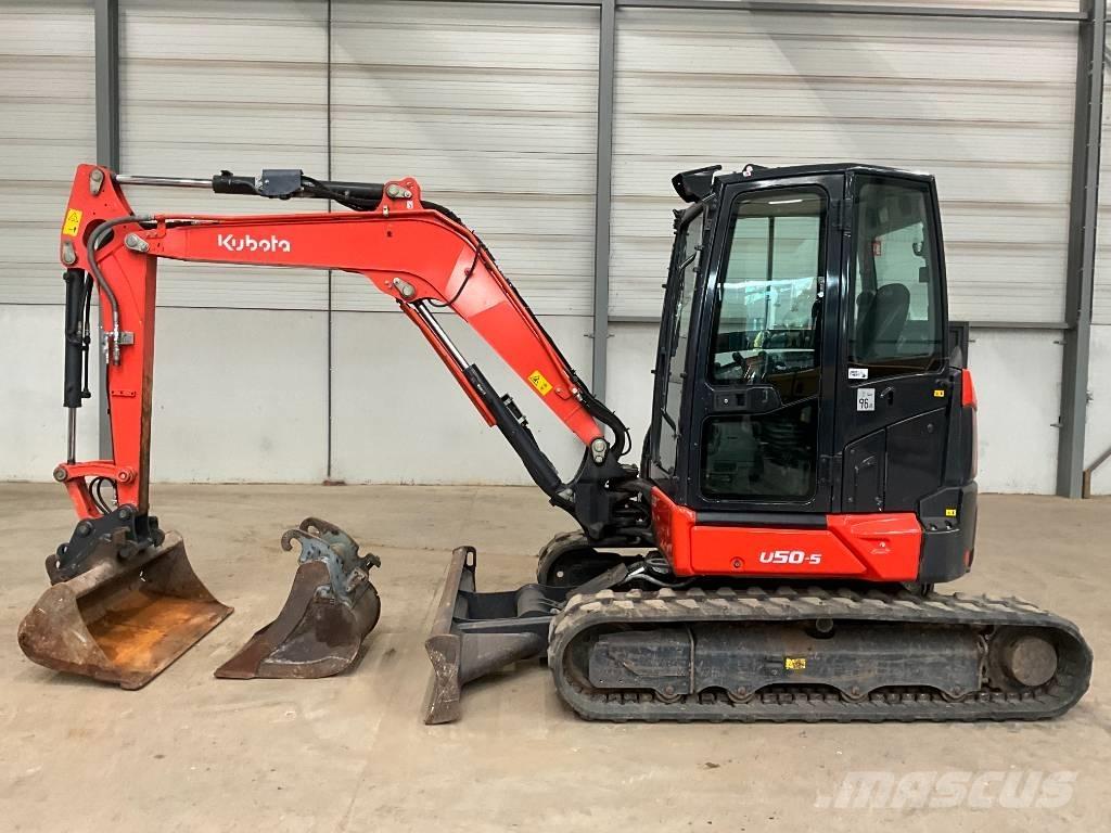 Kubota U 50-5 Mini bagri <7t
