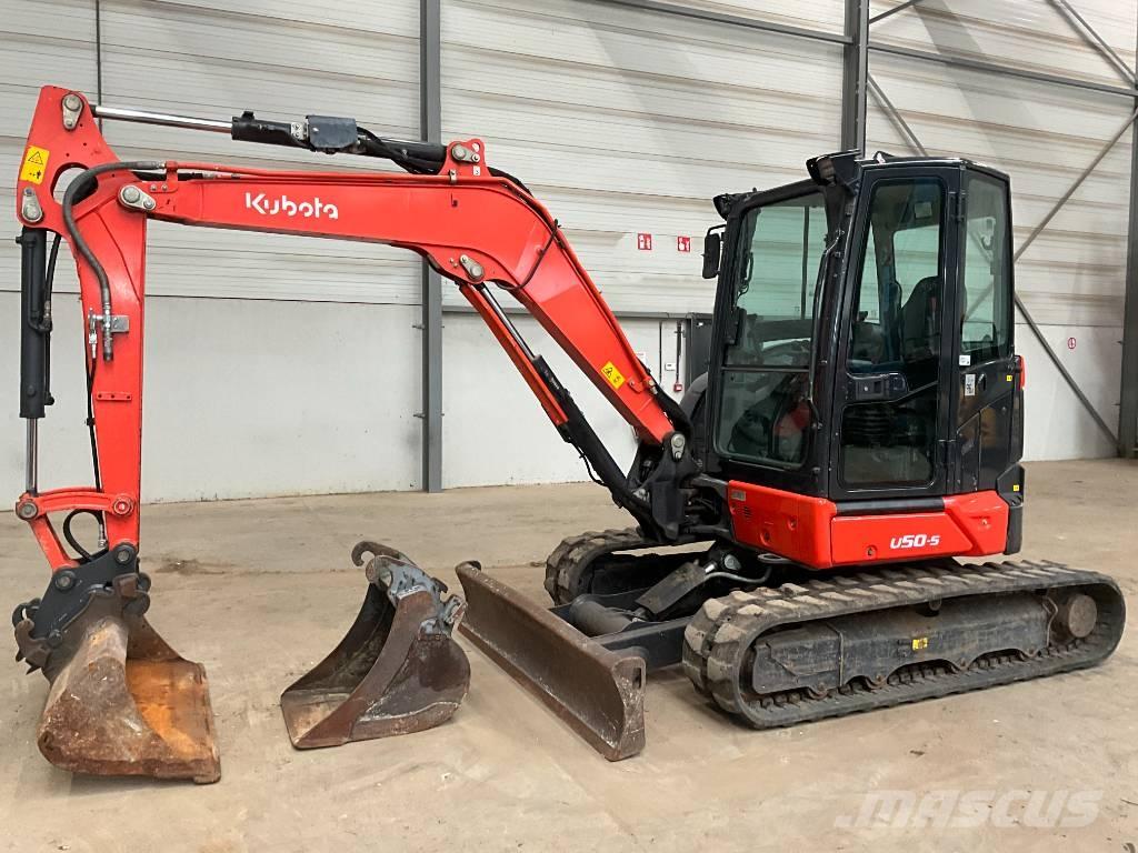 Kubota U 50-5 Mini bagri <7t