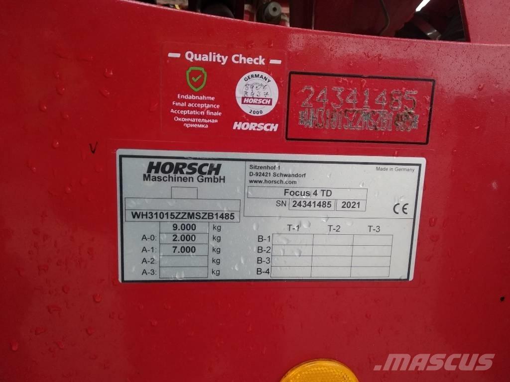 Horsch Focus 4 TD Sejalnice