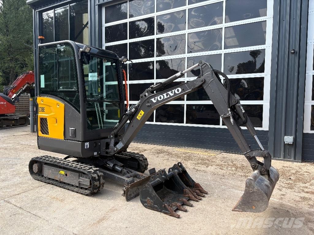 Volvo EC 18 E Mini bagri <7t
