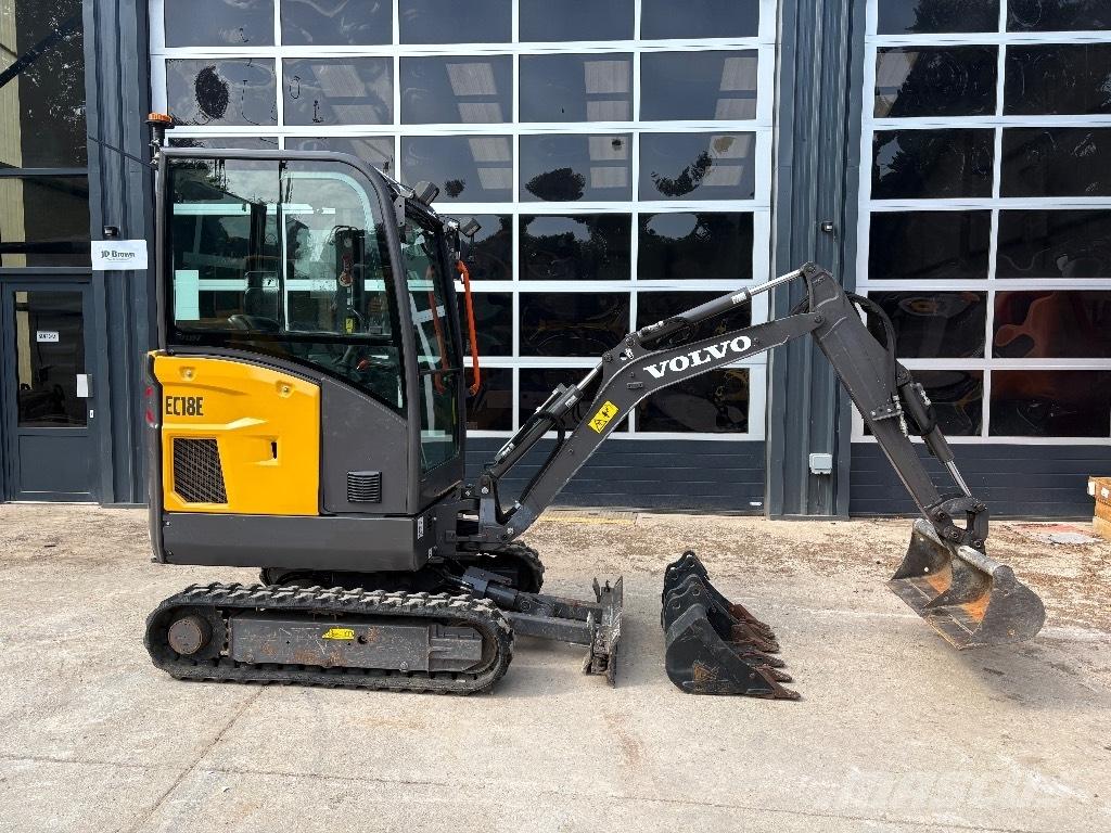 Volvo EC 18 E Mini bagri <7t