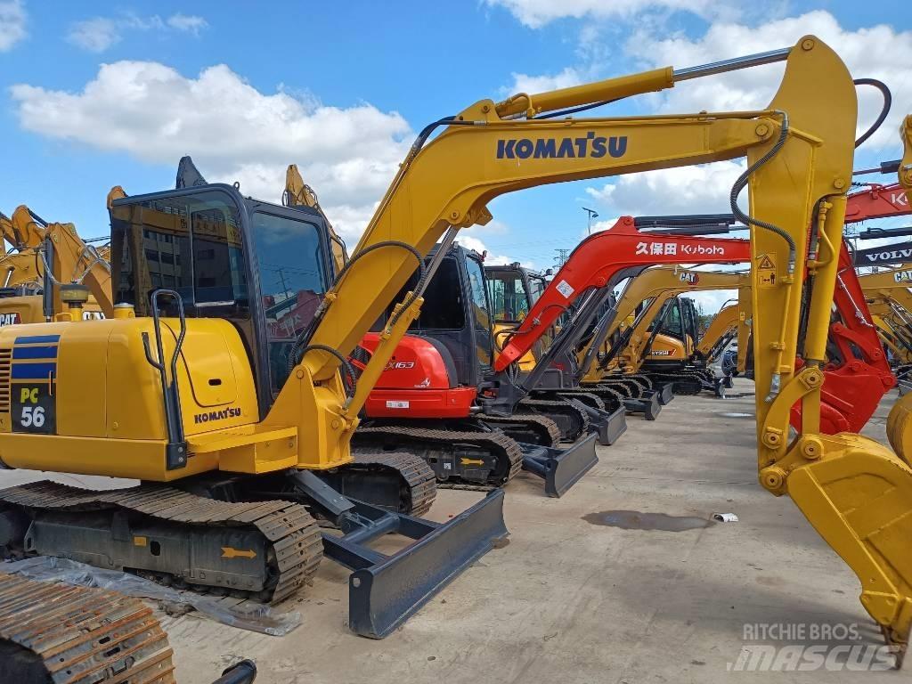 Komatsu PC 56 Mini bagri <7t