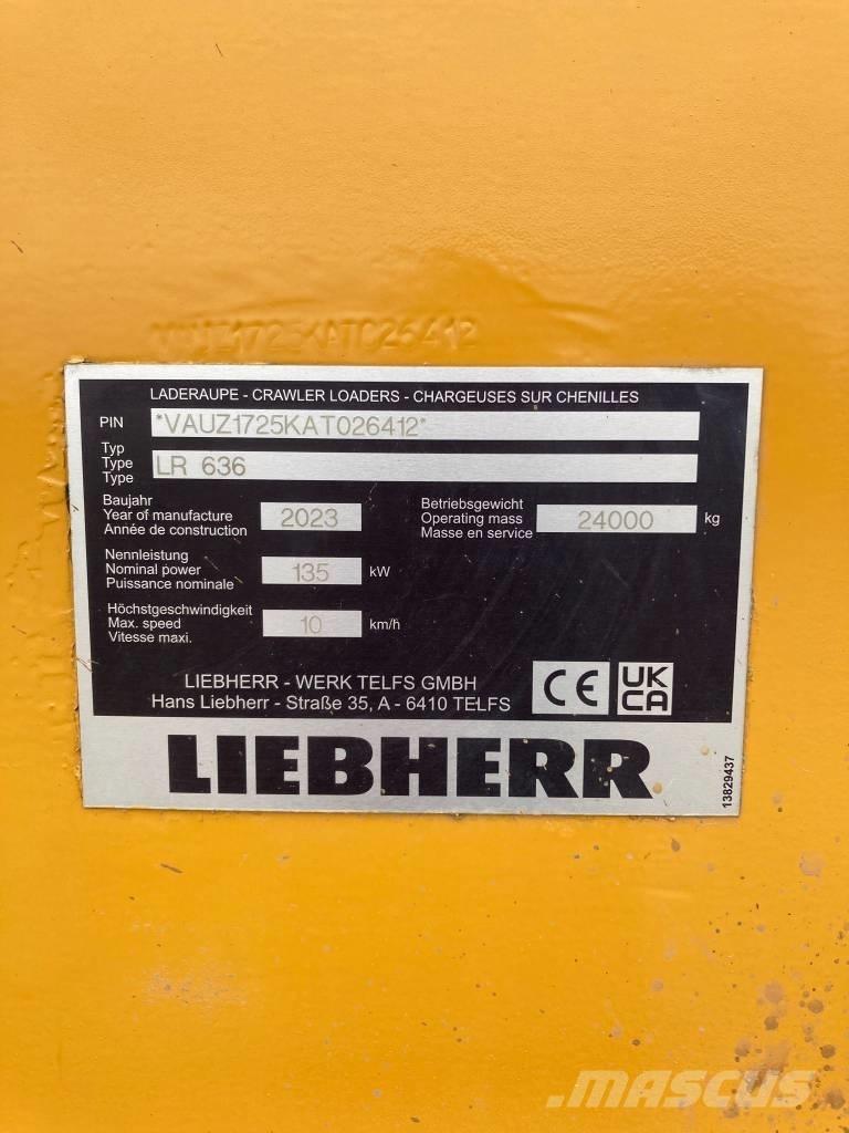 Liebherr LR 636 Nakladalci goseničarji