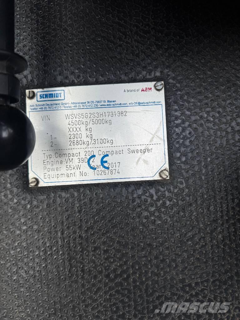 Schmidt Swingo 200 Cestni pometači