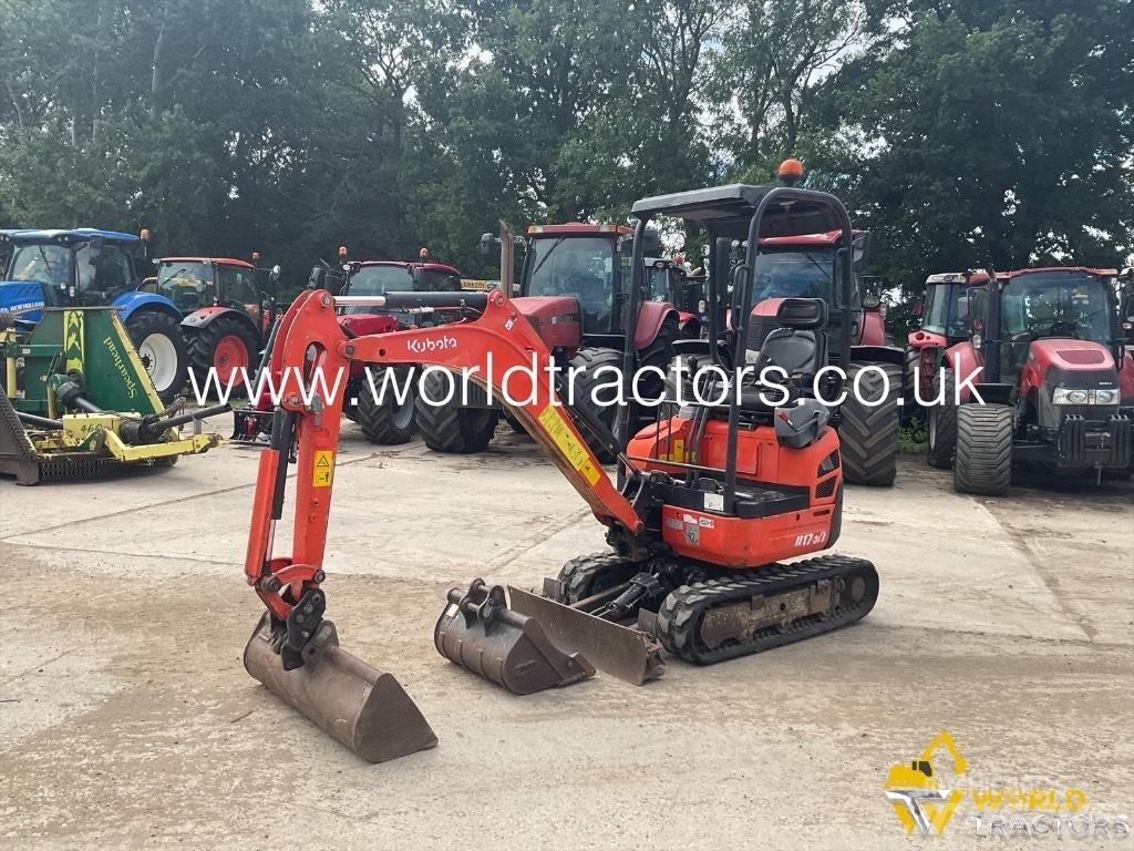 Kubota U 17-3 Mini bagri <7t
