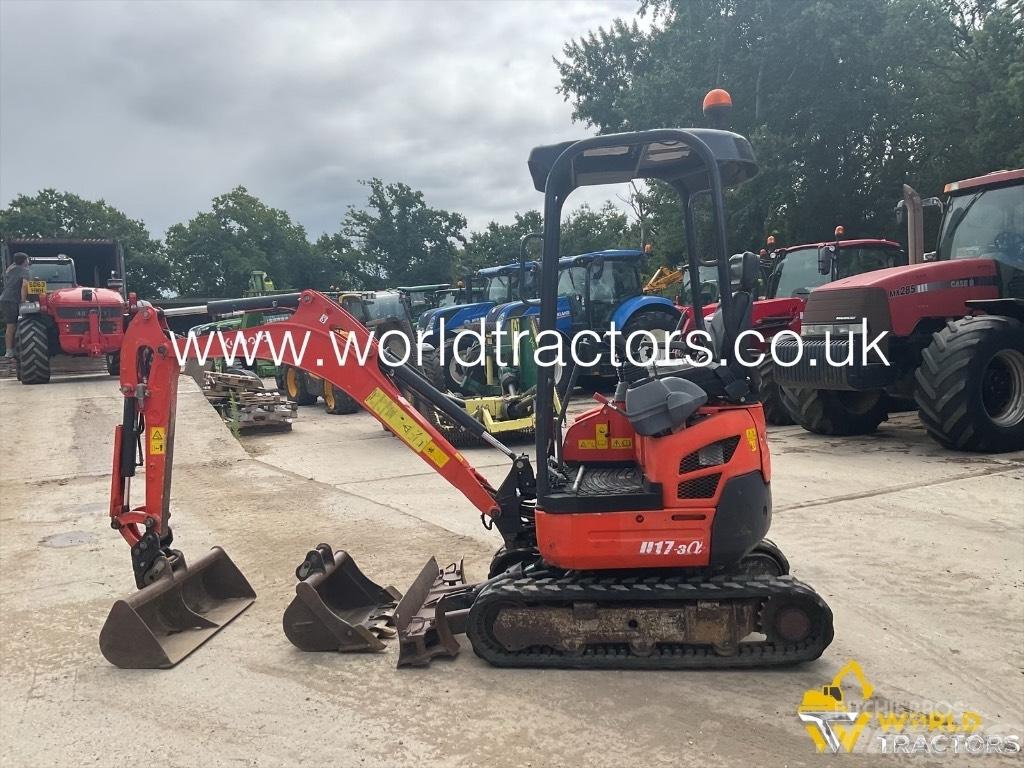 Kubota U 17-3 Mini bagri <7t