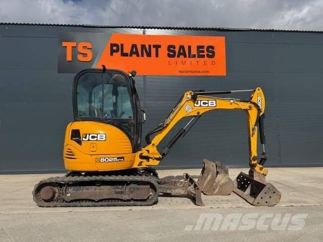 JCB 8025 ZTS Mini bagri <7t