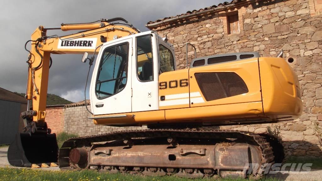 Liebherr R 906 LC Bagri goseničarji