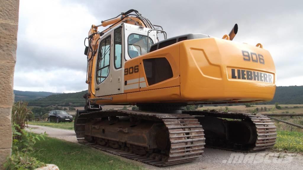 Liebherr R 906 LC Bagri goseničarji